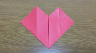 ハートの折り方手順10-2
